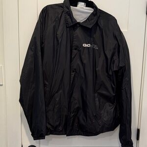 Augusta Sportswear Black Windbreaker Jacket - GARY CLARK JR merch
